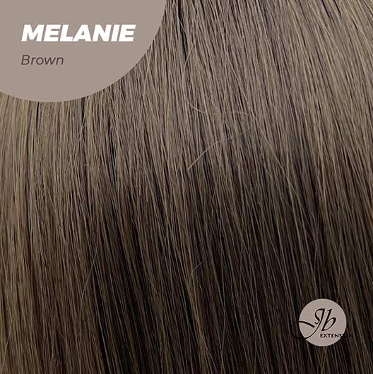 JBEXTENSION 26 Inches Cold Brown Curly Wig MELANIE BROWN