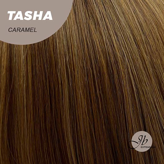JBEXTENSION 24 Inches Wolf Cut Caramel Women Wig With Bangs TASHA CARAMEL