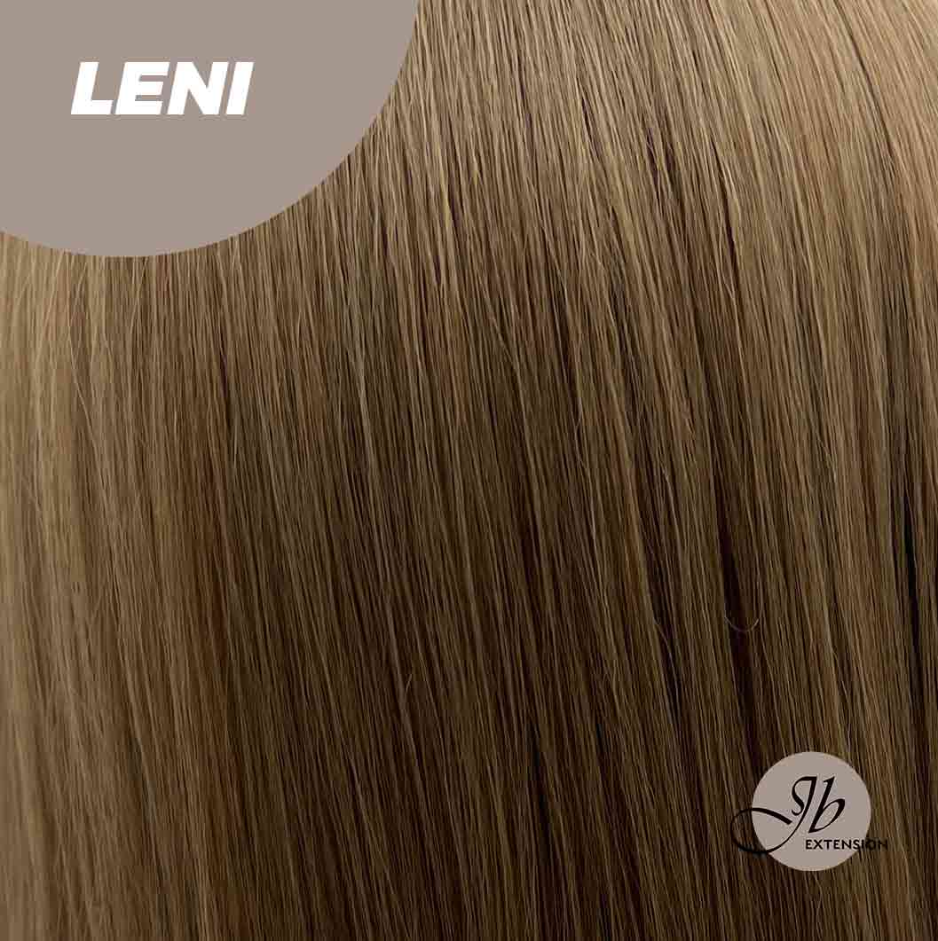 JBEXTENSION 22 Inches Brown Fashion Wig With Bangs LENI