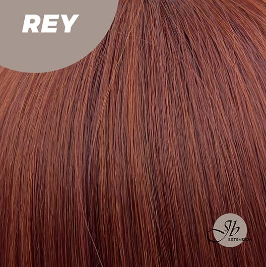 JBEXTENSION 22 Inches Wolf Cut Red Wig With Bangs REY