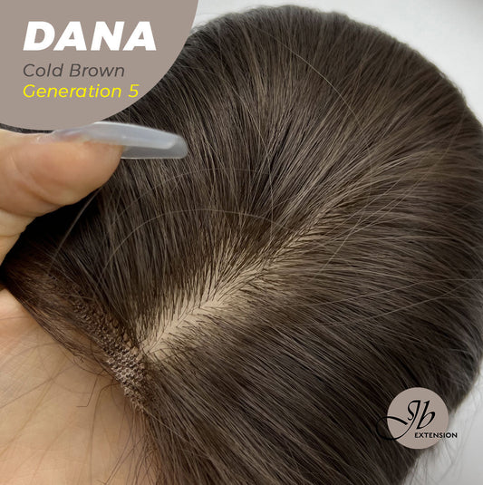 JBEXTENSION GENERATION FIVE 28 Inches Long Cold Brown Straight Wig With Bangs DANA COLD BROWN G5