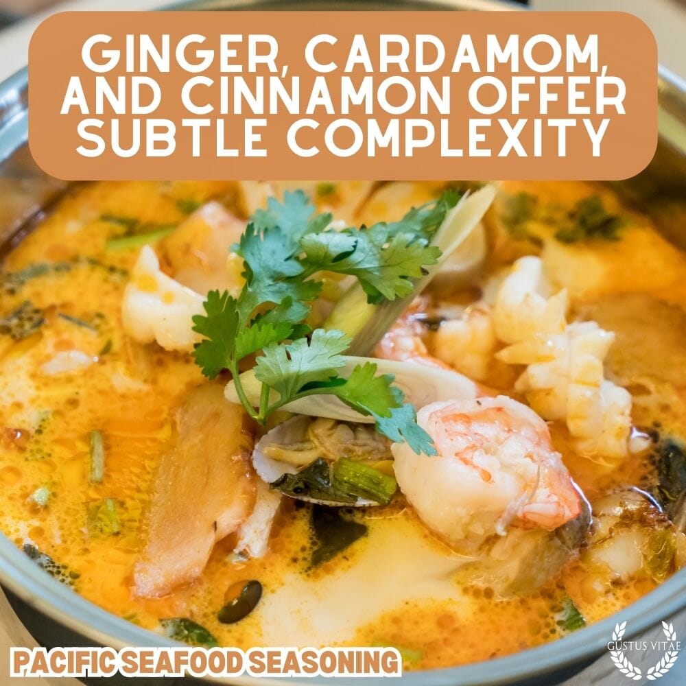 Condimento para mariscos del Pacífico