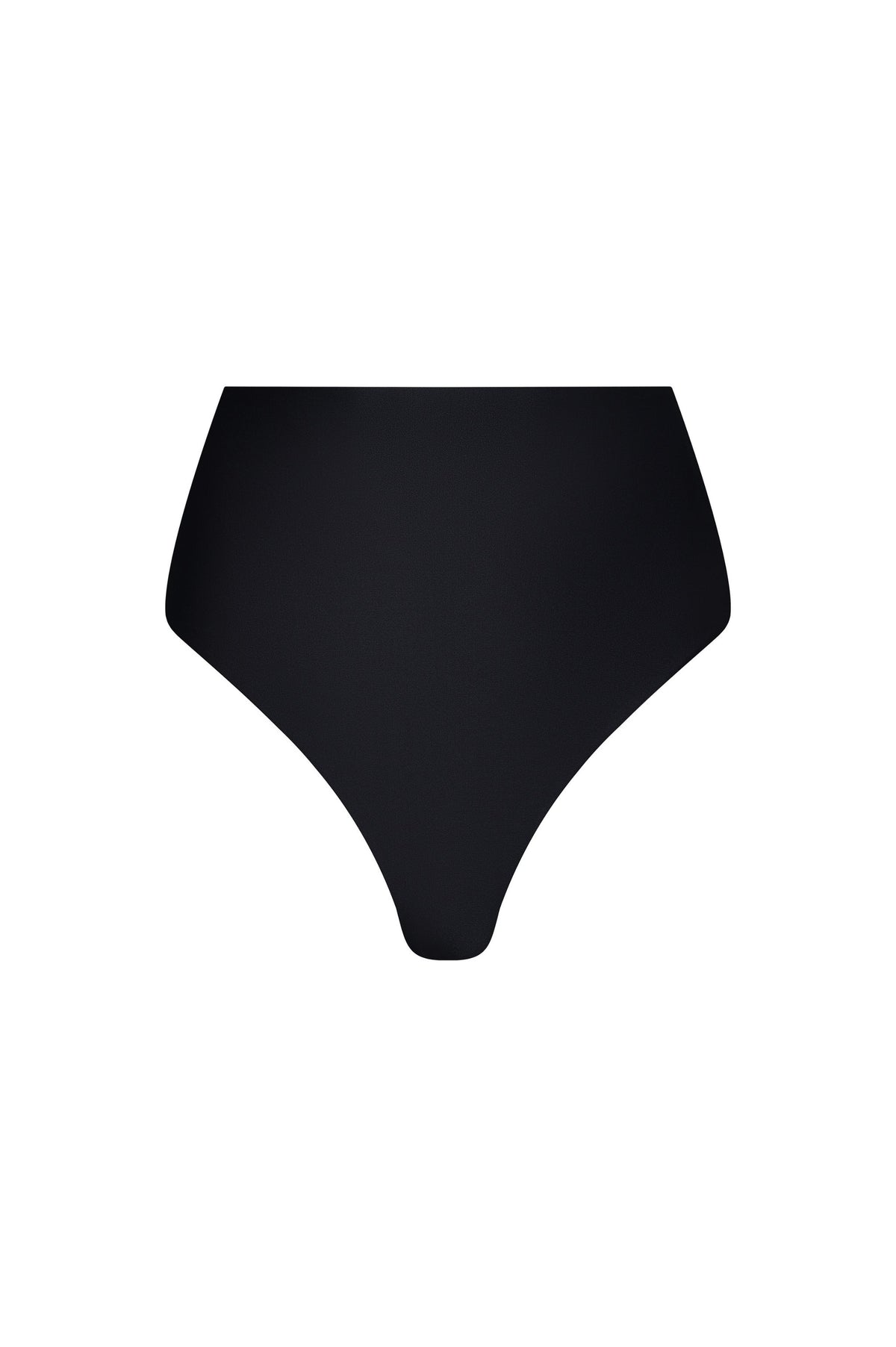 Palermo High Waist Bikini Bottom – Black