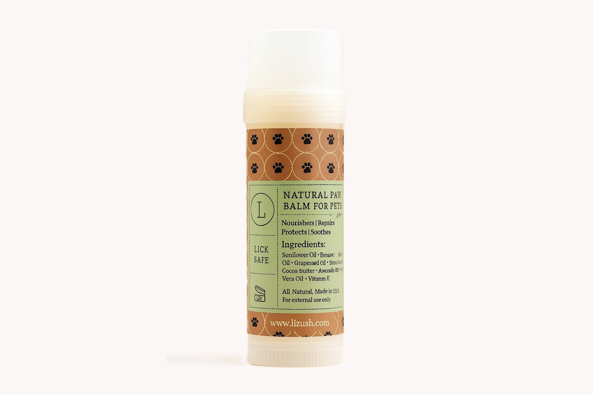 Bálsamo natural para patas de mascotas