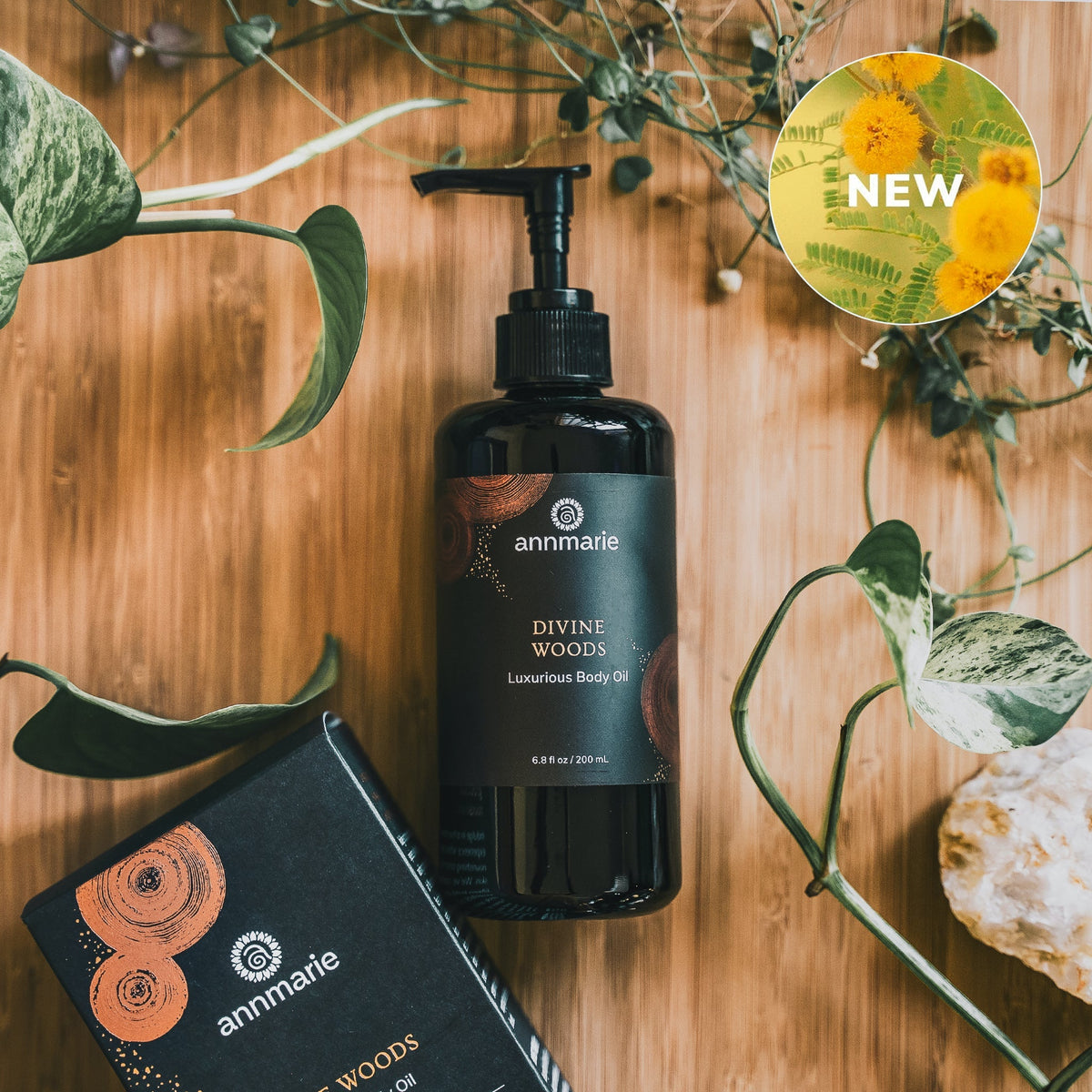 Divine Woods - Luxurious Body Oil (200ml)- Collective
