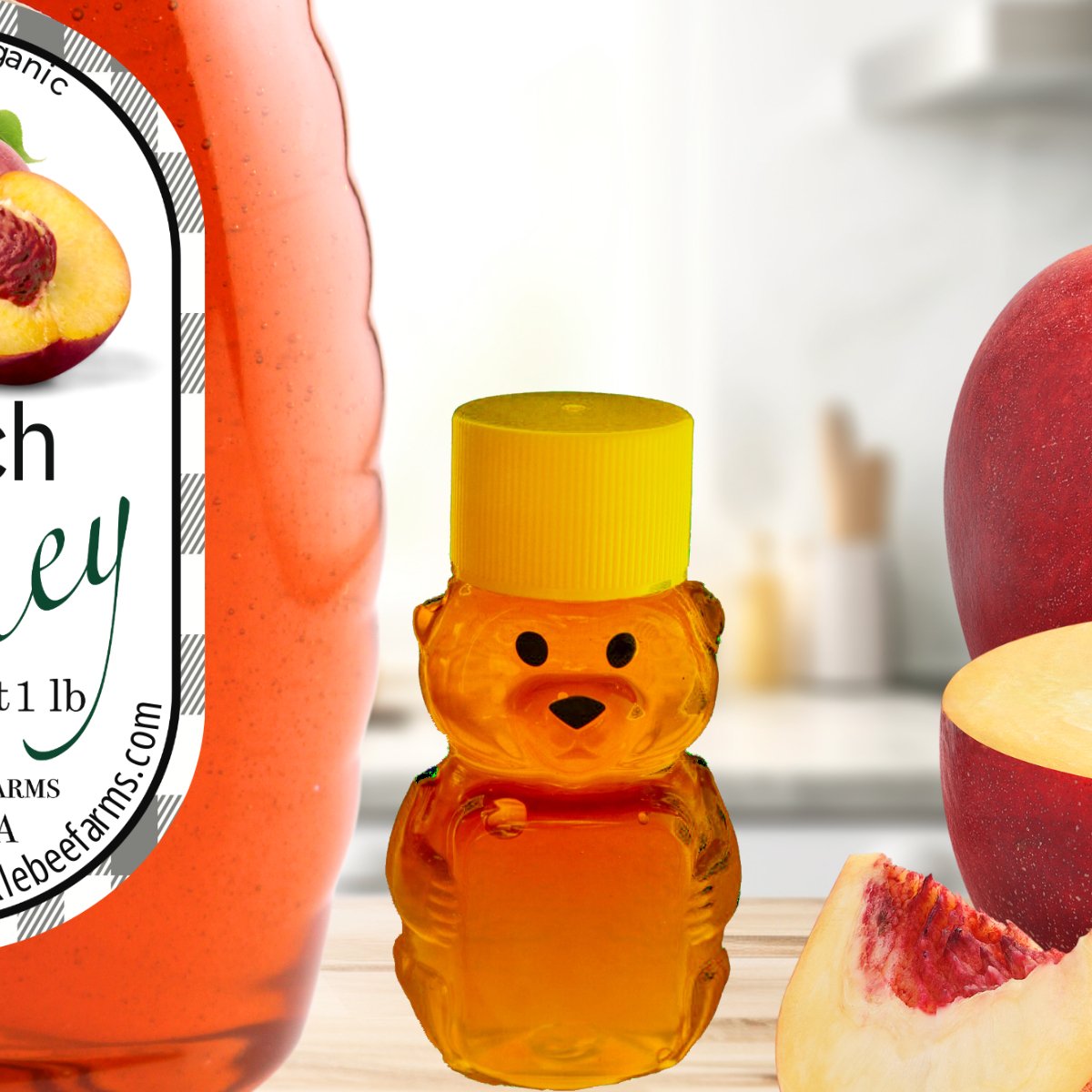 Peach Honey Bliss: una experiencia dulce y afrutada con miel pura