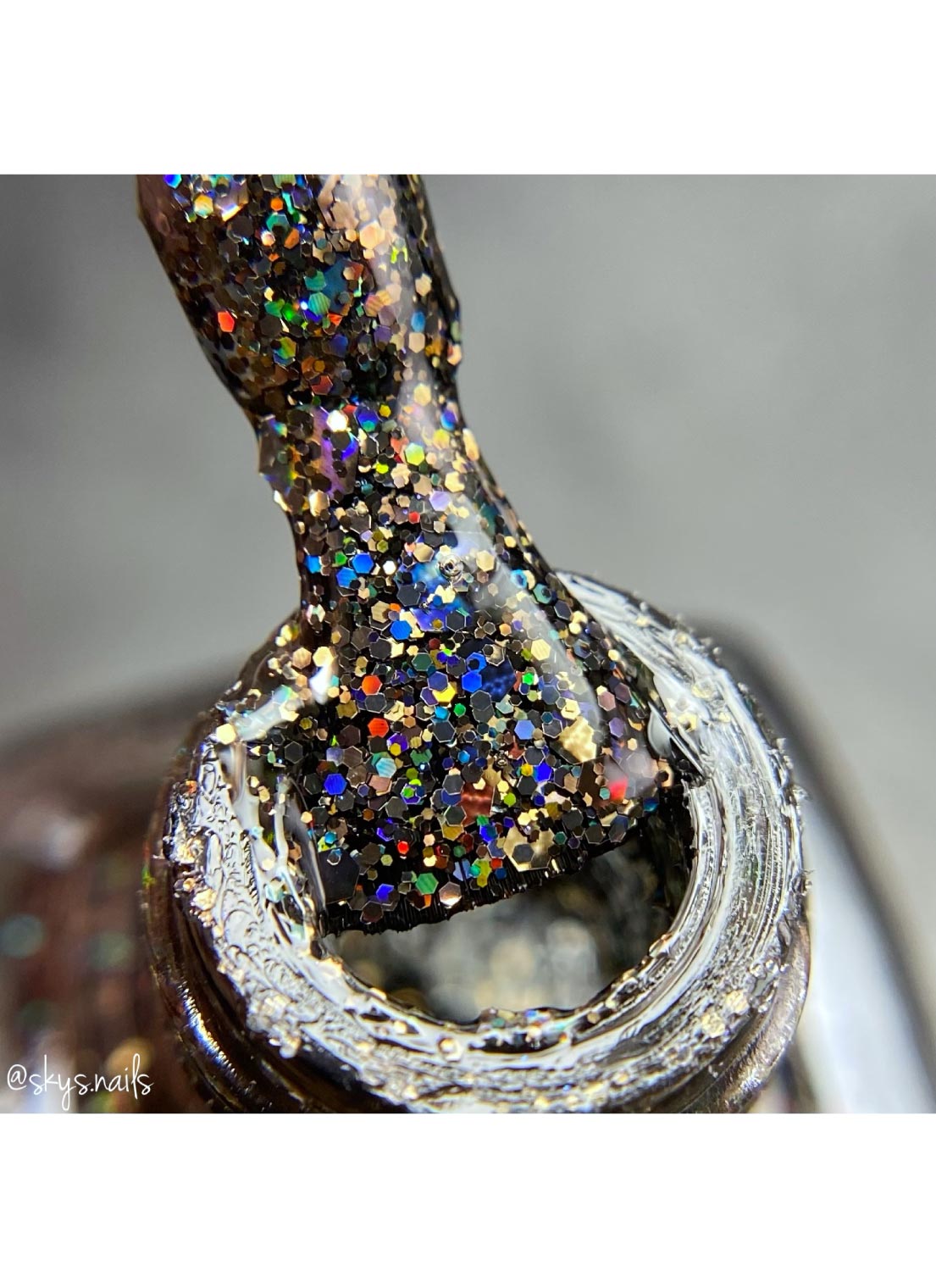 Midnight Howl - Holographic Polish