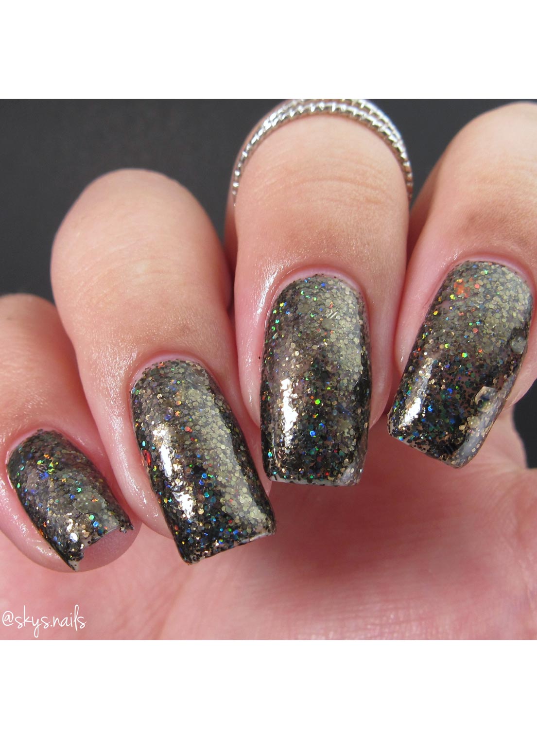 Midnight Howl - Holographic Polish