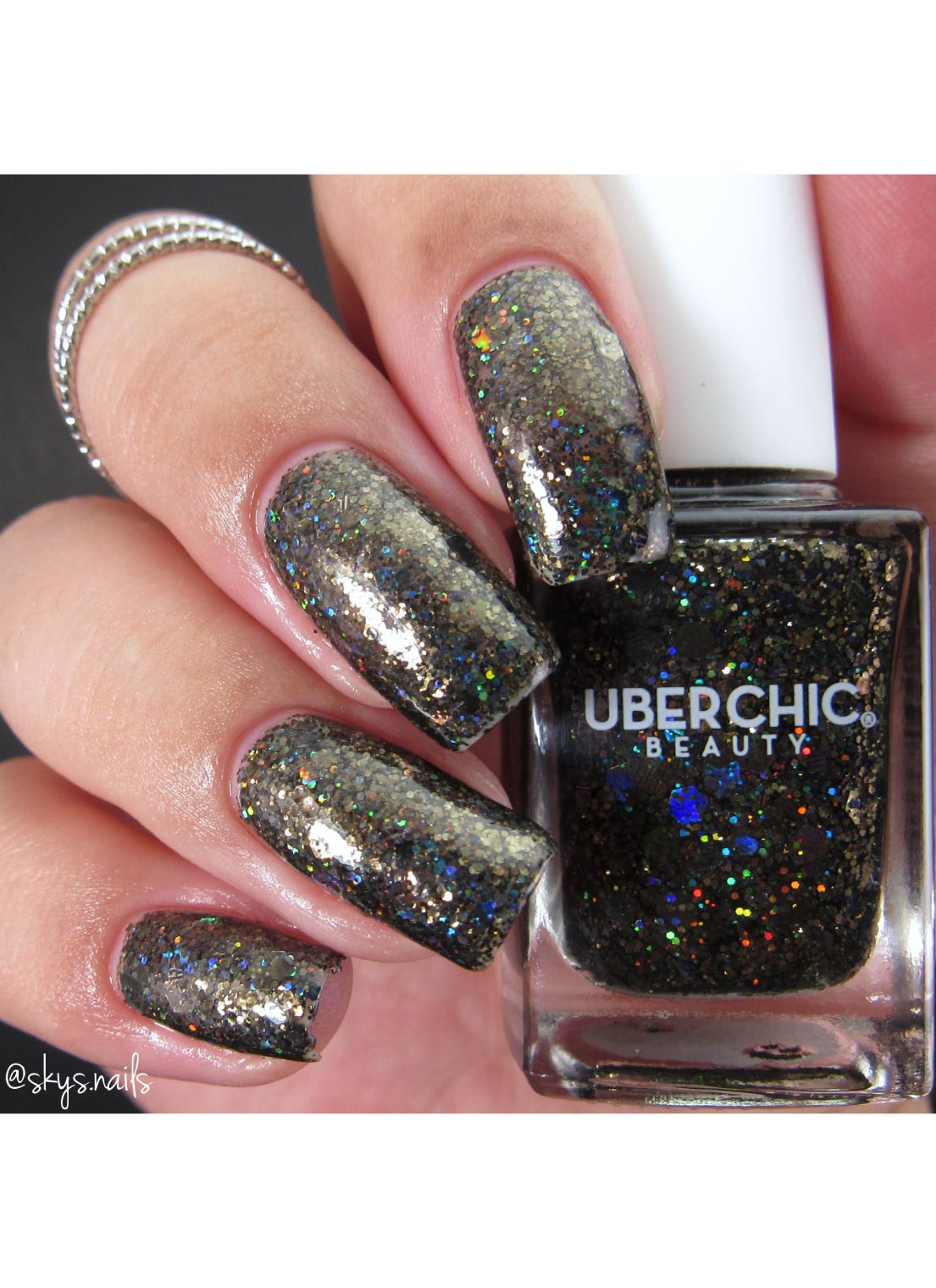 Midnight Howl - Holographic Polish
