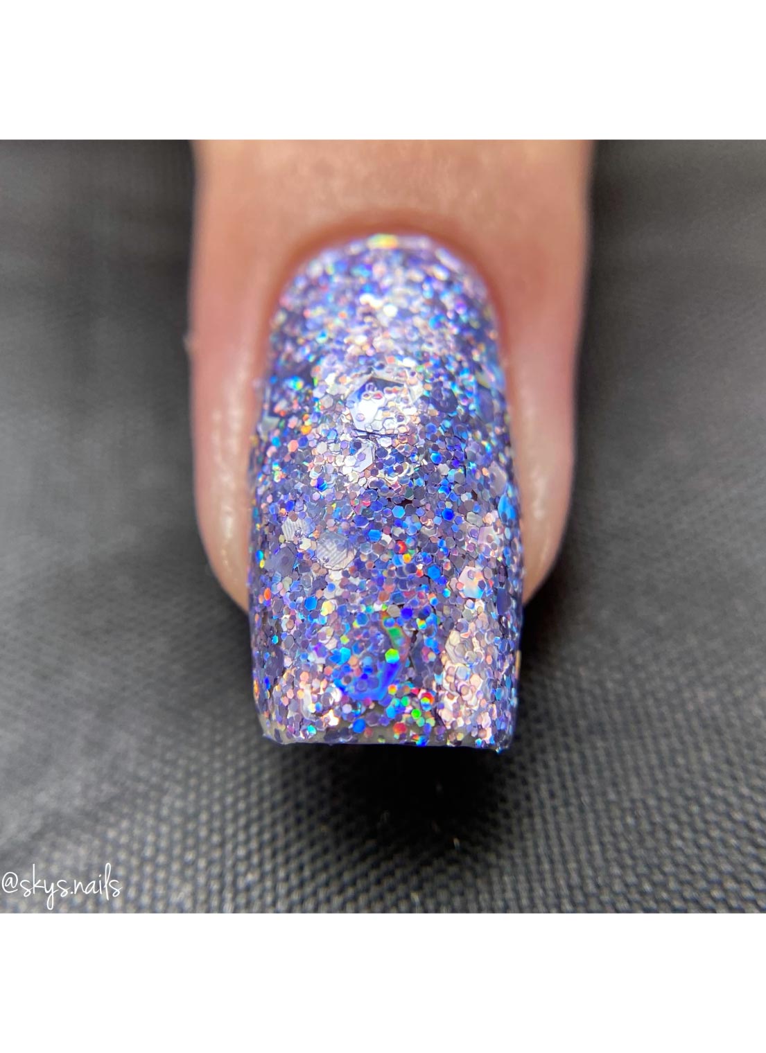 Holo Snowflakes - Holographic Polish