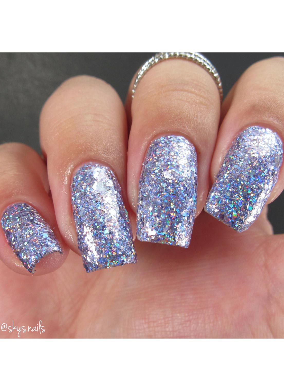 Holo Snowflakes - Holographic Polish