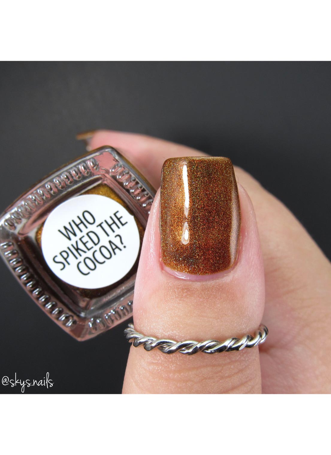 Who Spiked The Cocoa? - Holographic Polish