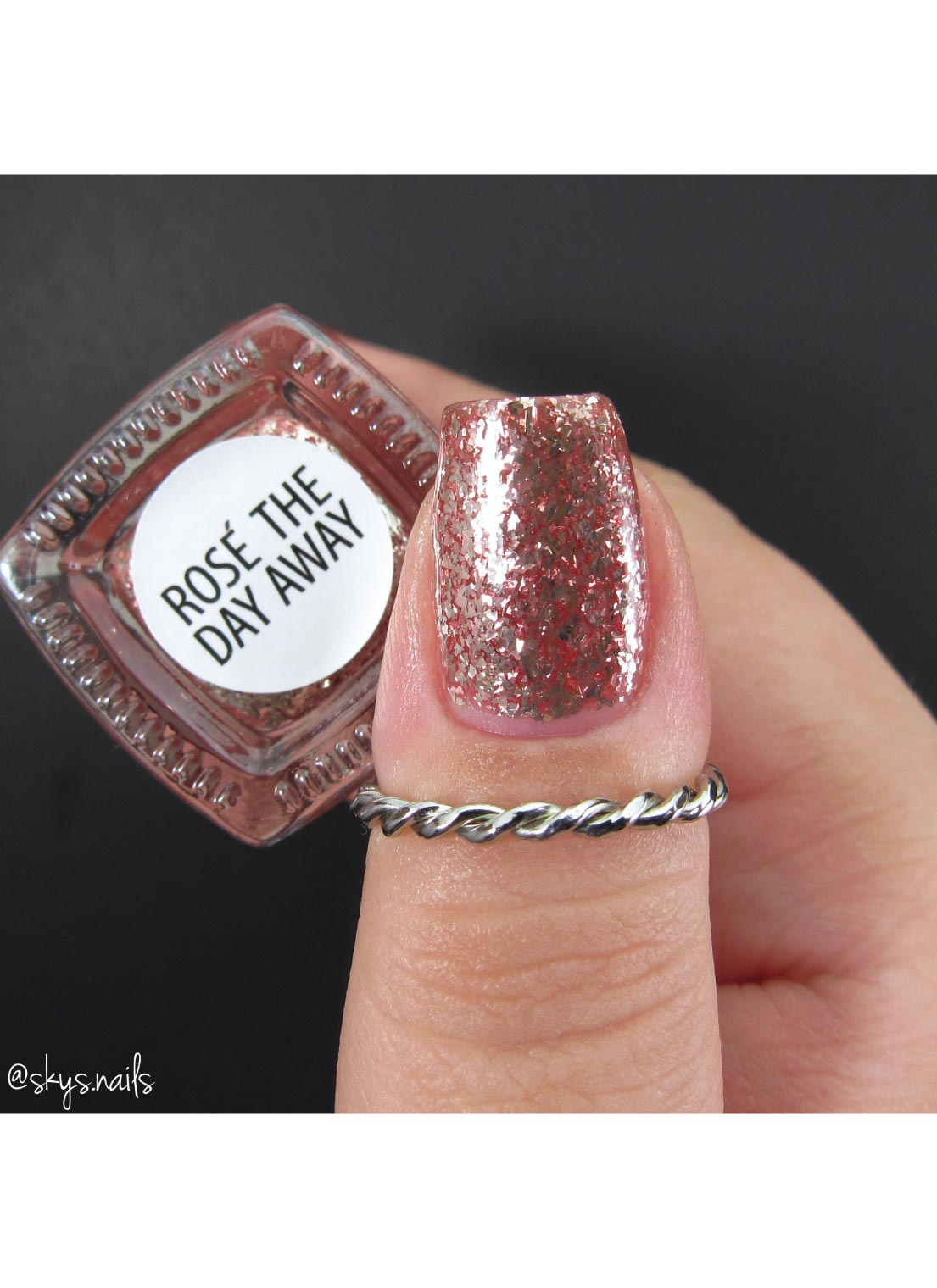 Rosé The Day Away - Nail Polish