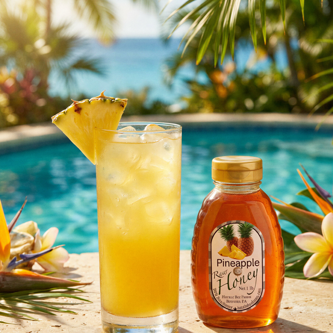 Piña y Miel Bliss: Infusión Tropical 100% Pura