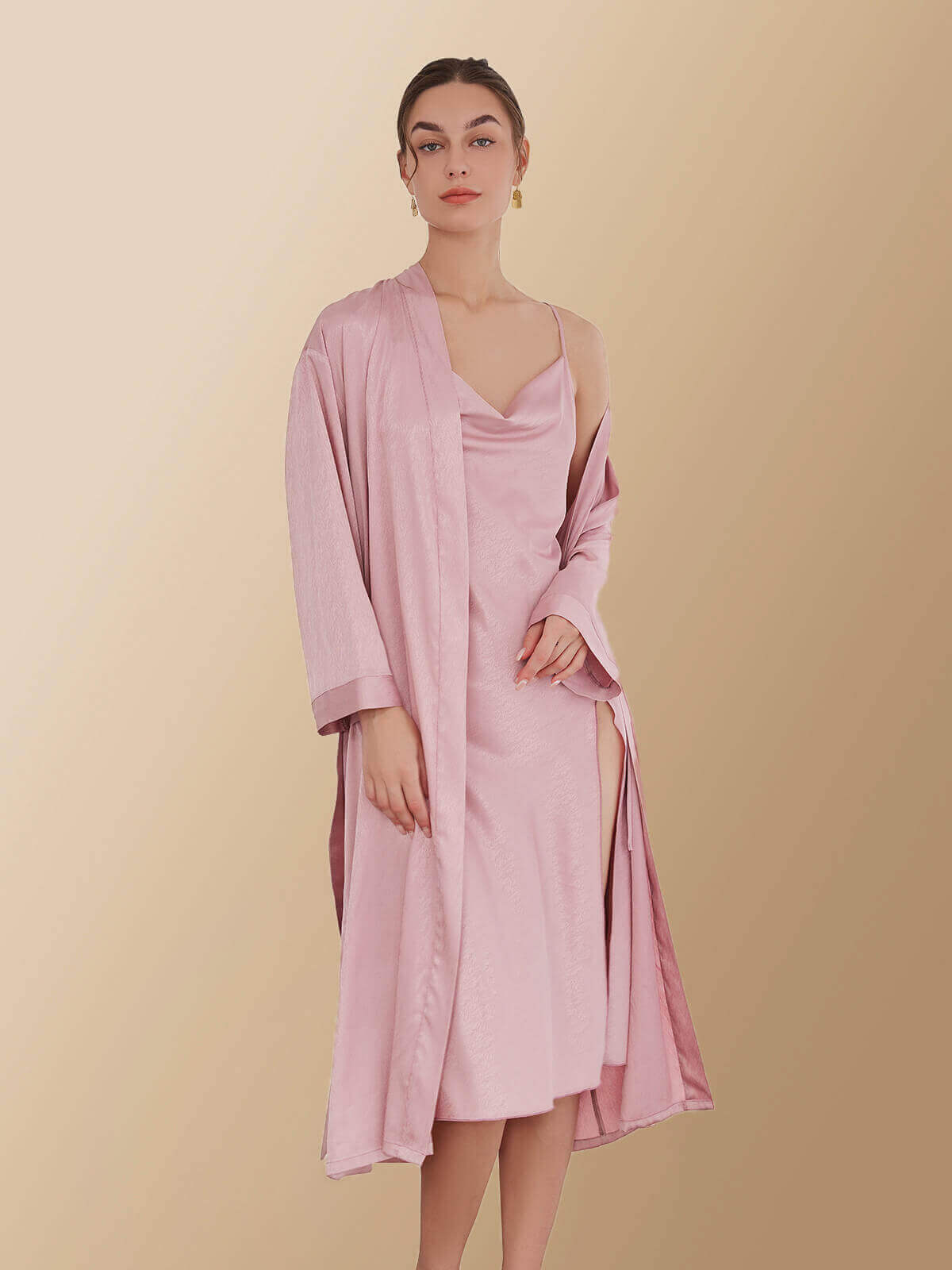 Pink Robe Dress Set | Daily Health & Beauty