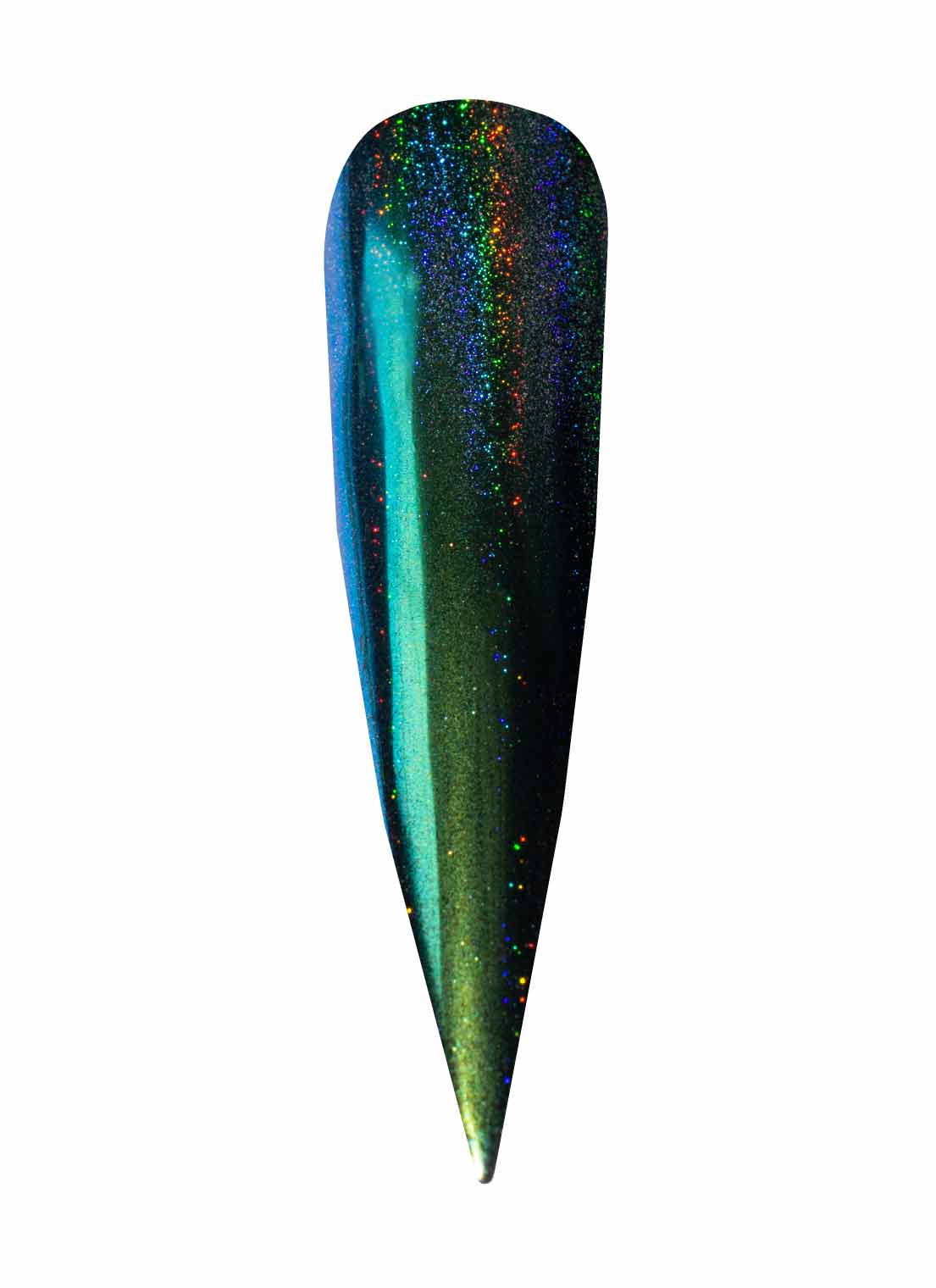 Poudre à Ongles Holographique Caméléon : Île d'Émeraude
