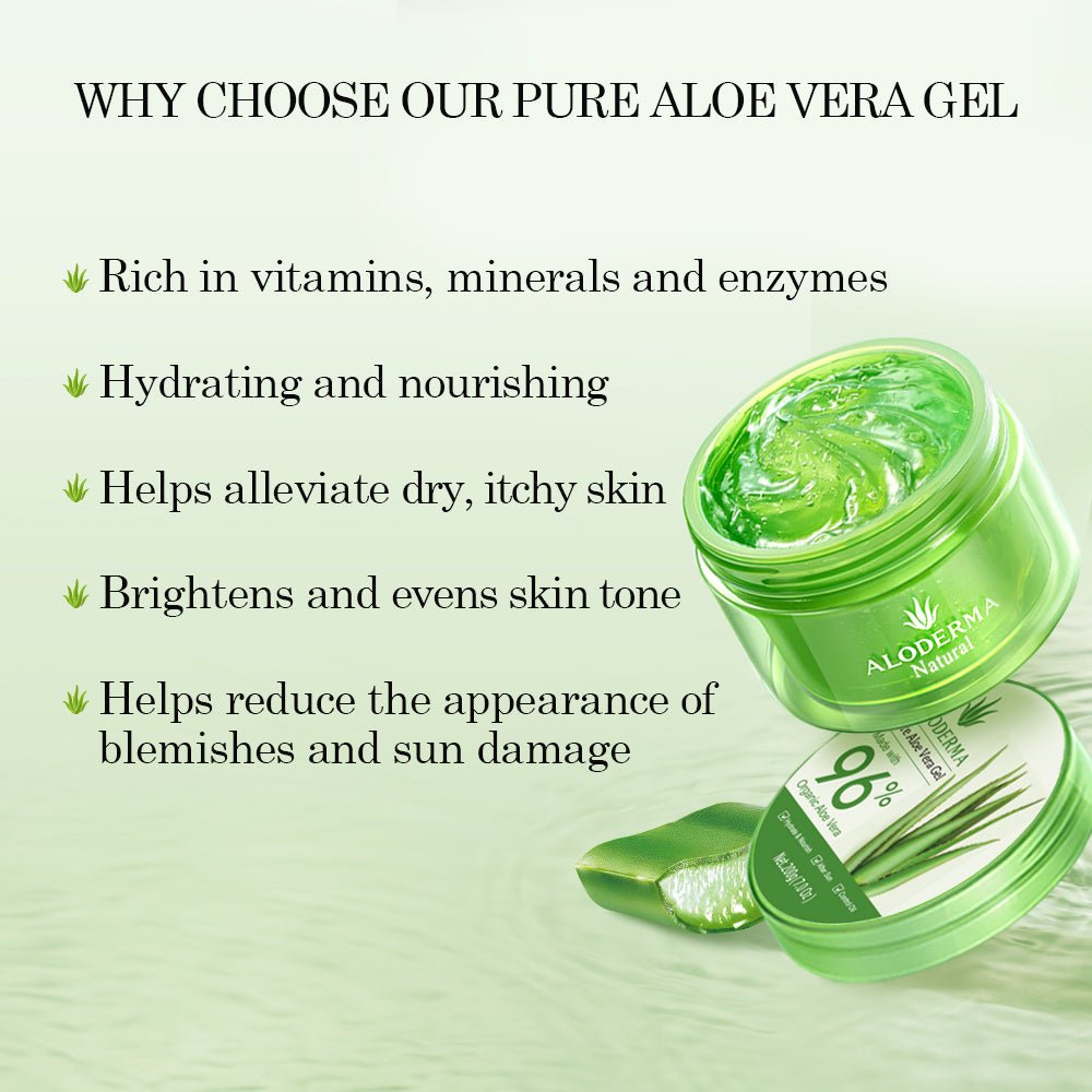 Gel de aloe vera puro 200 g