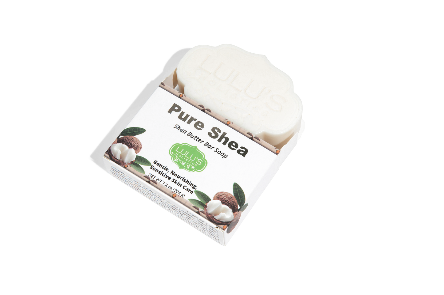 Pure Shea Butter Bar Soap – Fragrance-Free, Gentle & Moisturizing