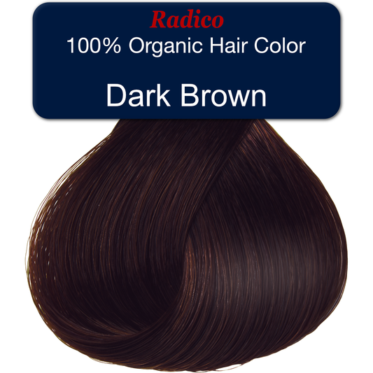 Dark Brown  - Organic Hair Color