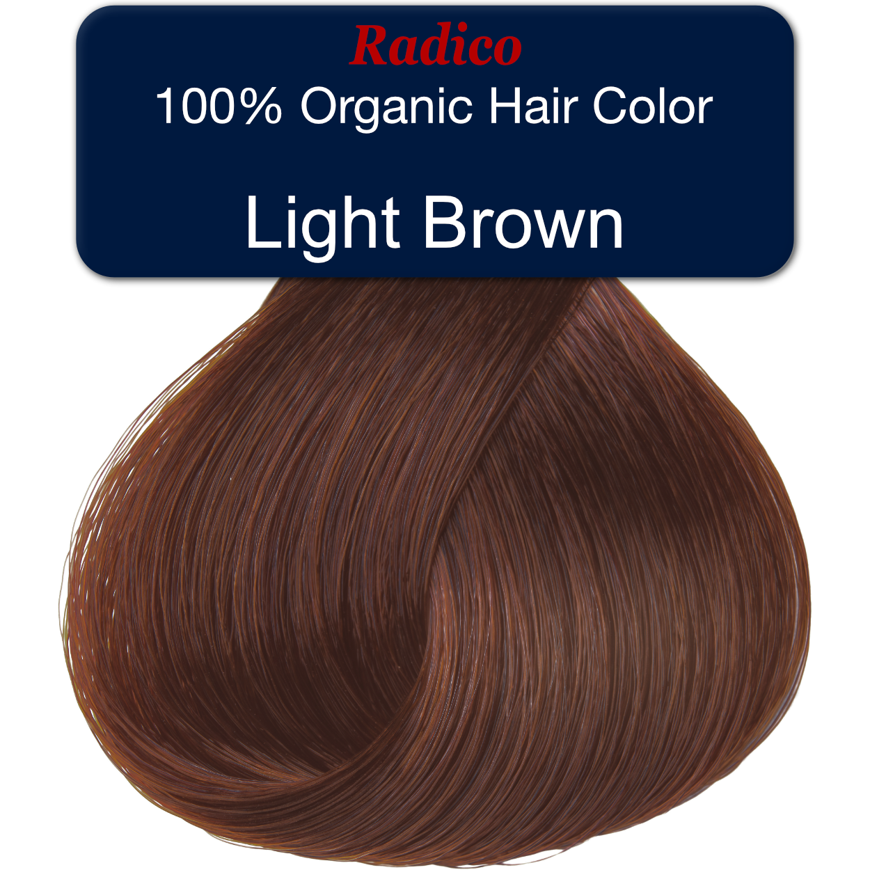 Men's Light Brown - Organic Hair Coloring