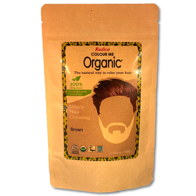 Men's Brown - Organic Hair Coloring