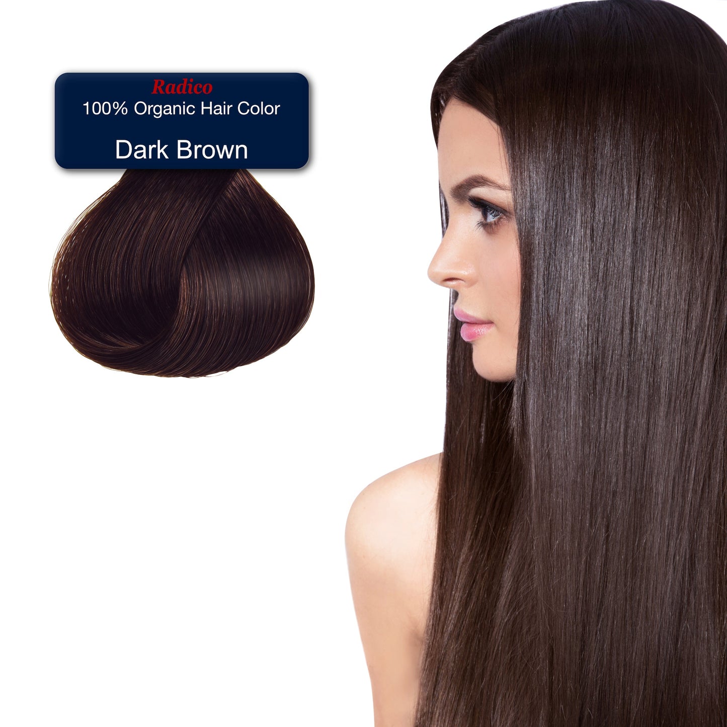 Dark Brown - Organic Hair Color