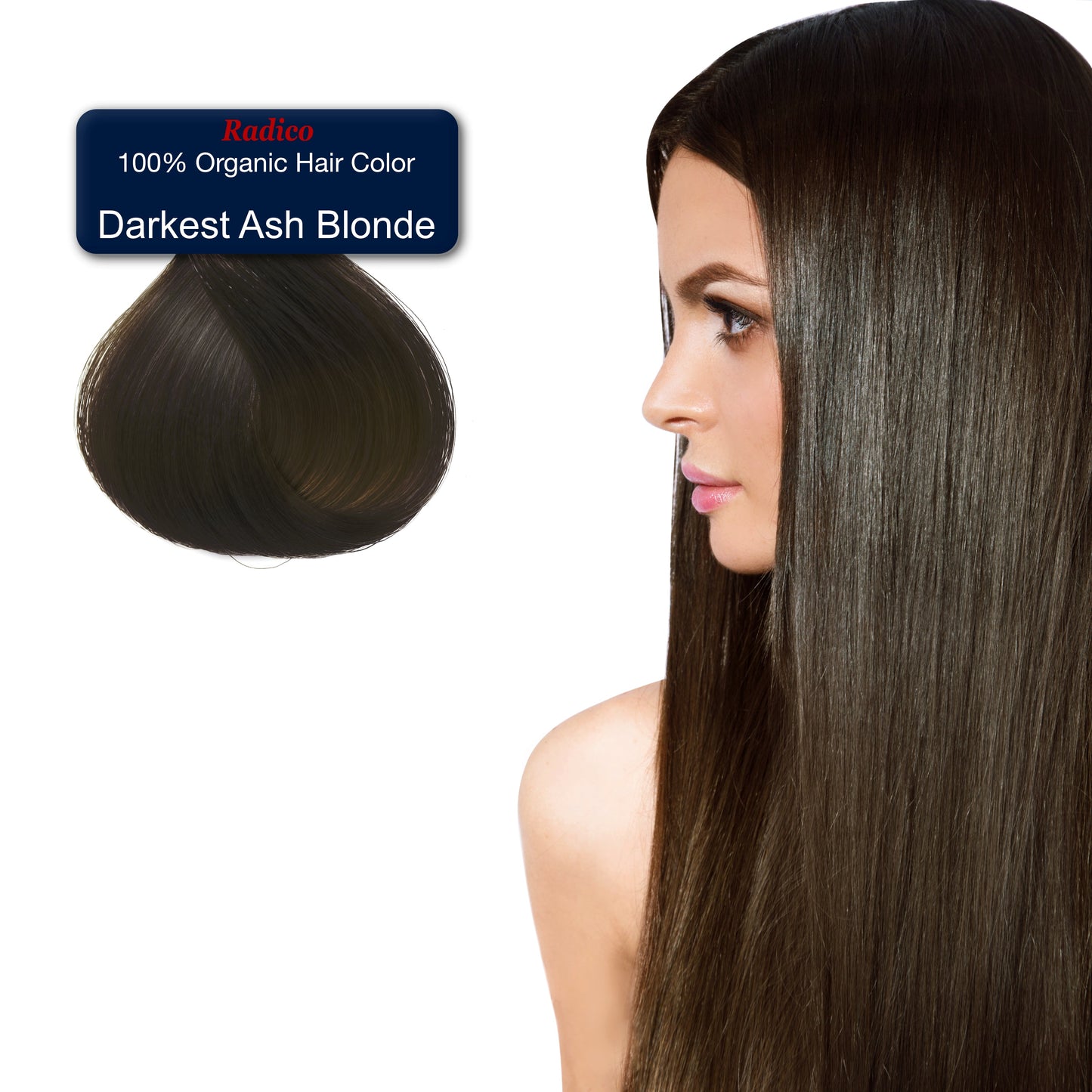 Darkest Ash Blonde - Organic Hair Color