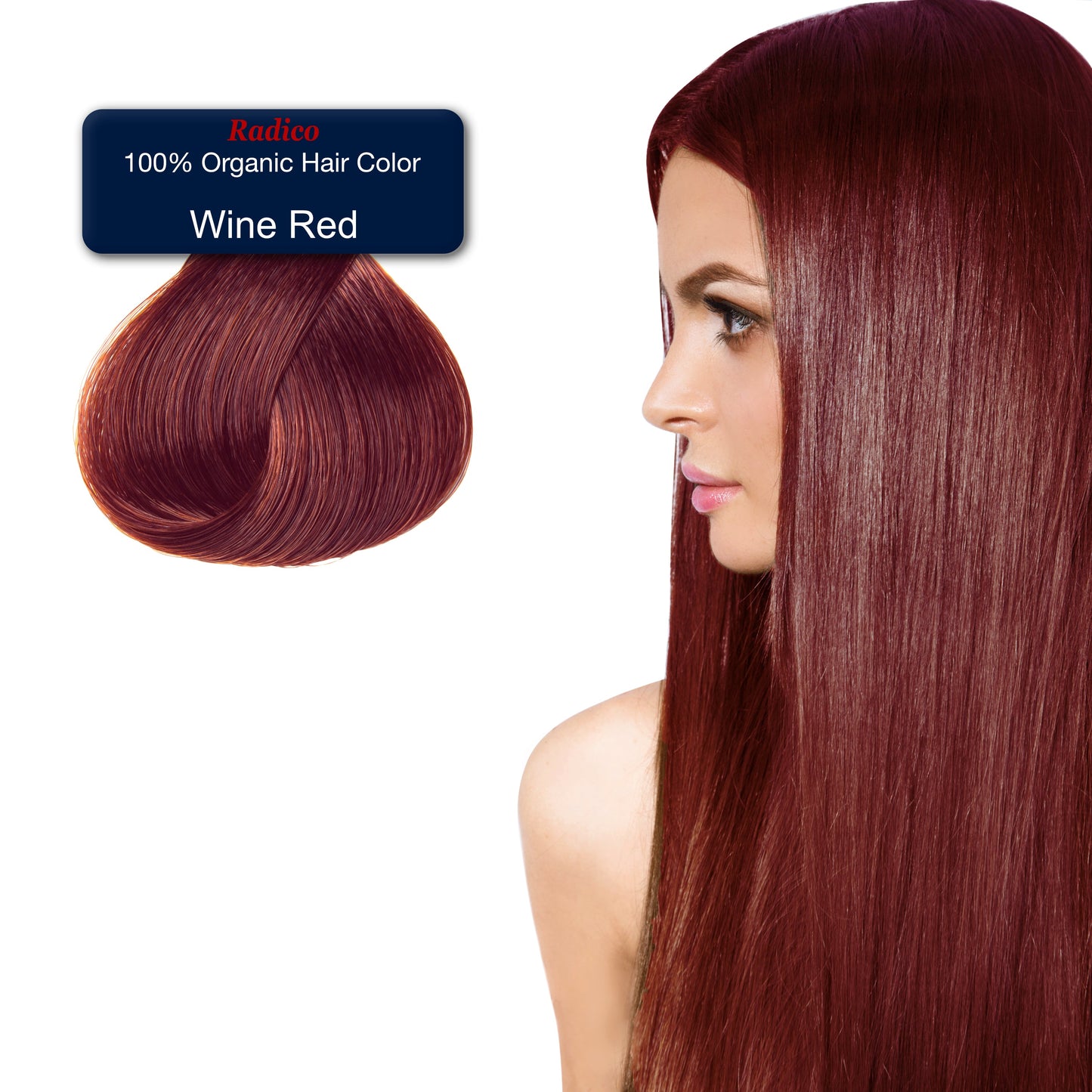 Wine Red - Organic Hair Color