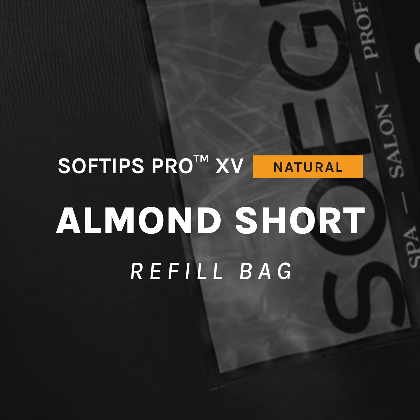 SOFTIPS PRO™ XV NATURAL - ALMOND SHORT