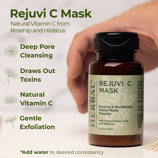 Mascarilla Rejuvi C - Mascarilla facial antioxidante en polvo