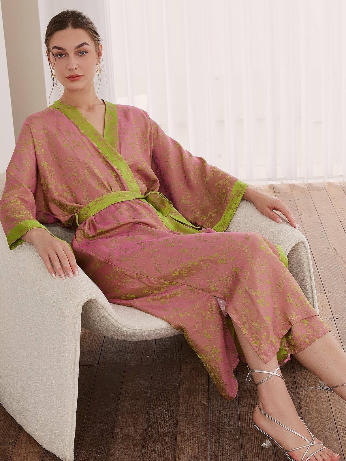Bata kimono reversible oriental