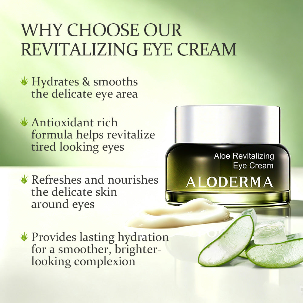 Crema reafirmante para ojos con aloe