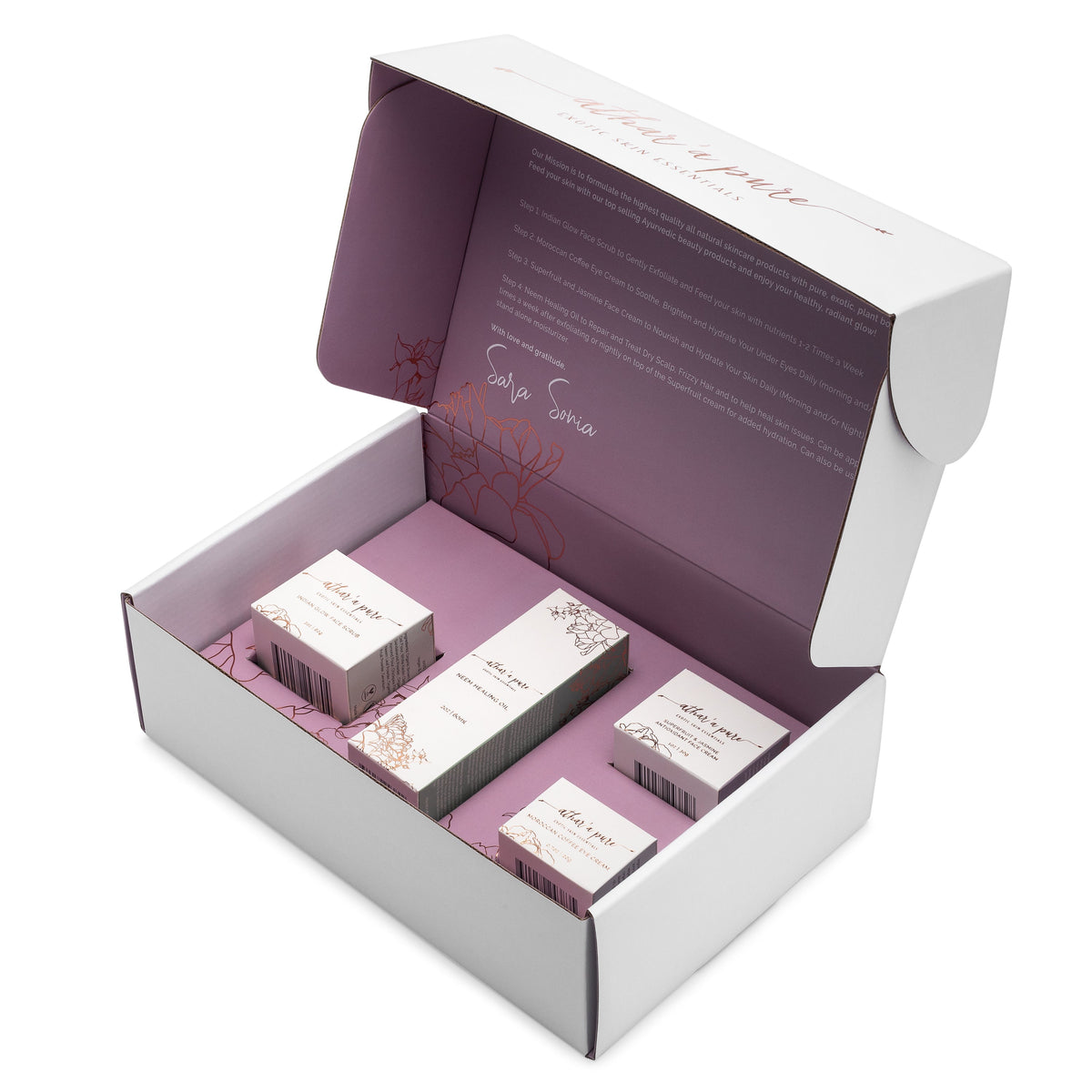 Caja de artículos esenciales para rituales