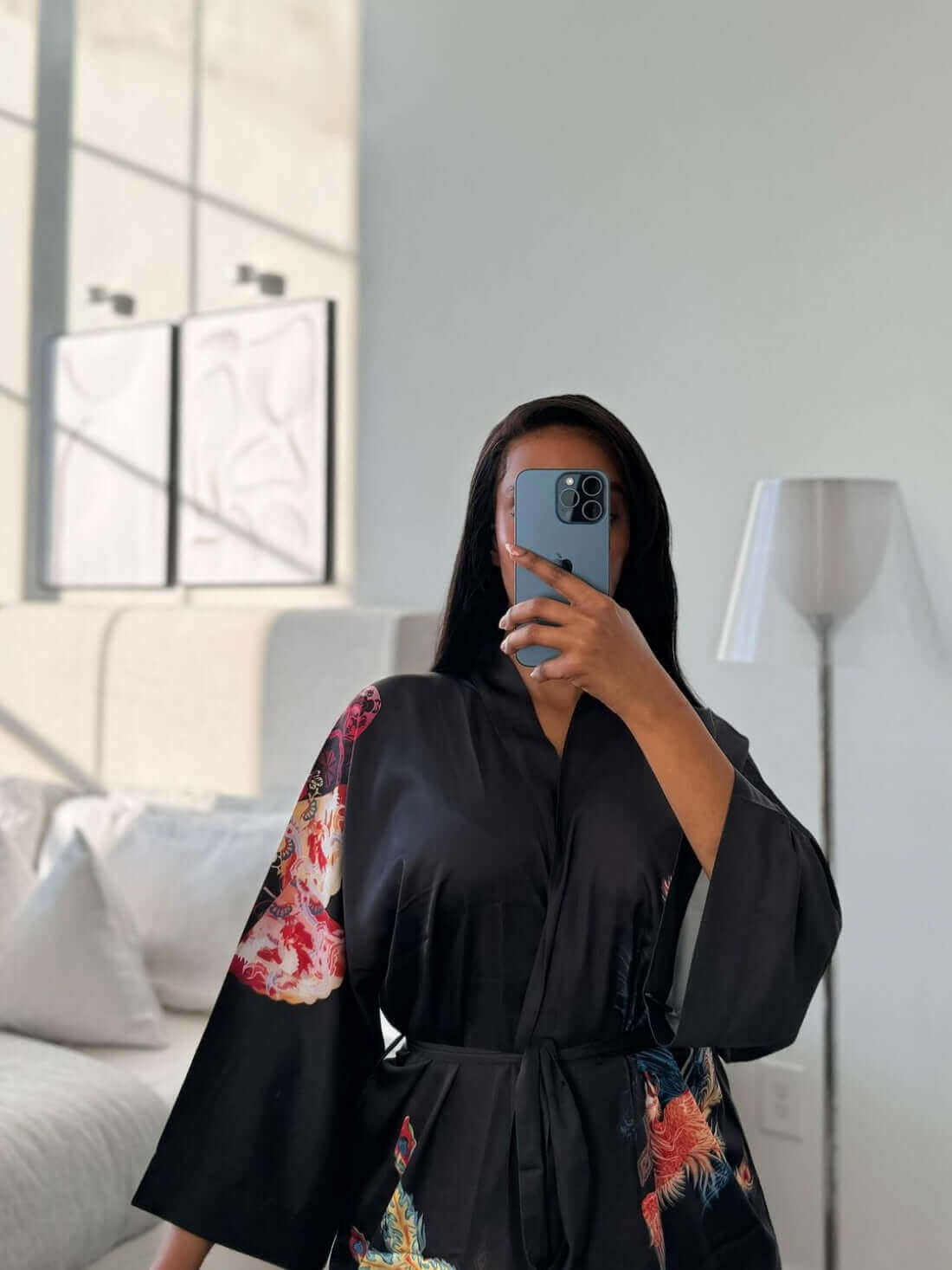 Dragon Phoenix Kimono Robe