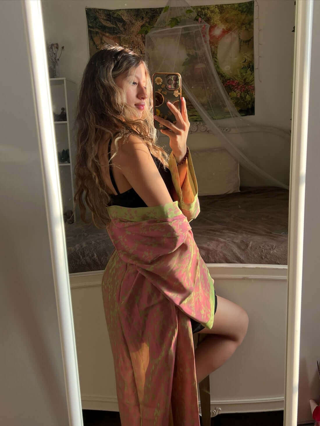 Bata kimono reversible oriental