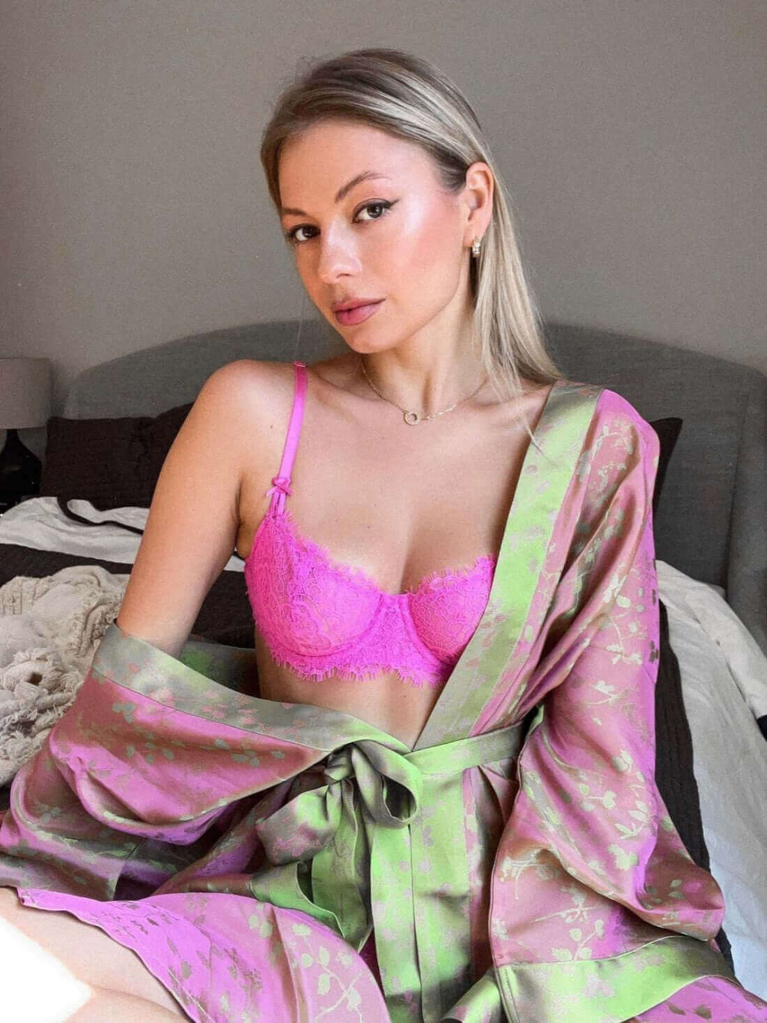 Bata kimono reversible oriental