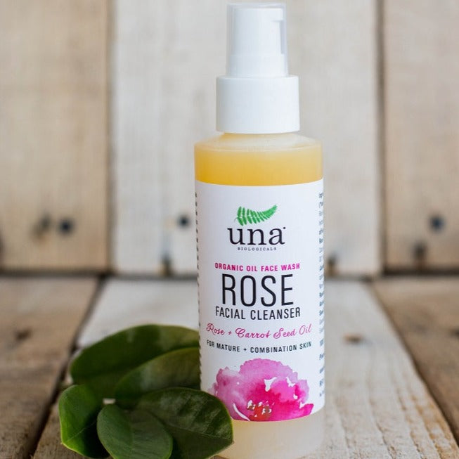 Rose Gentle Face Cleanser | Face Care | Una Biologicals Skin Care