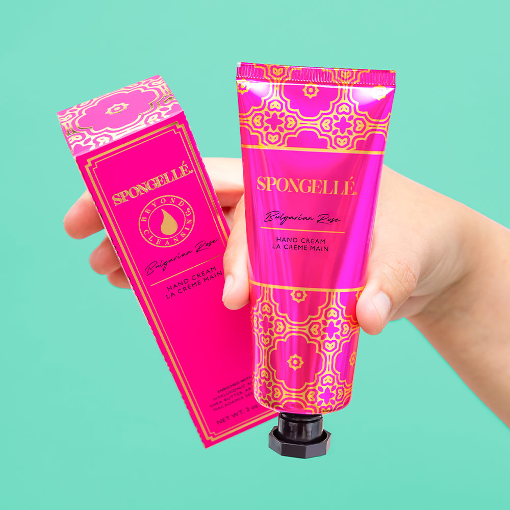 Crema de manos con rosa búlgara