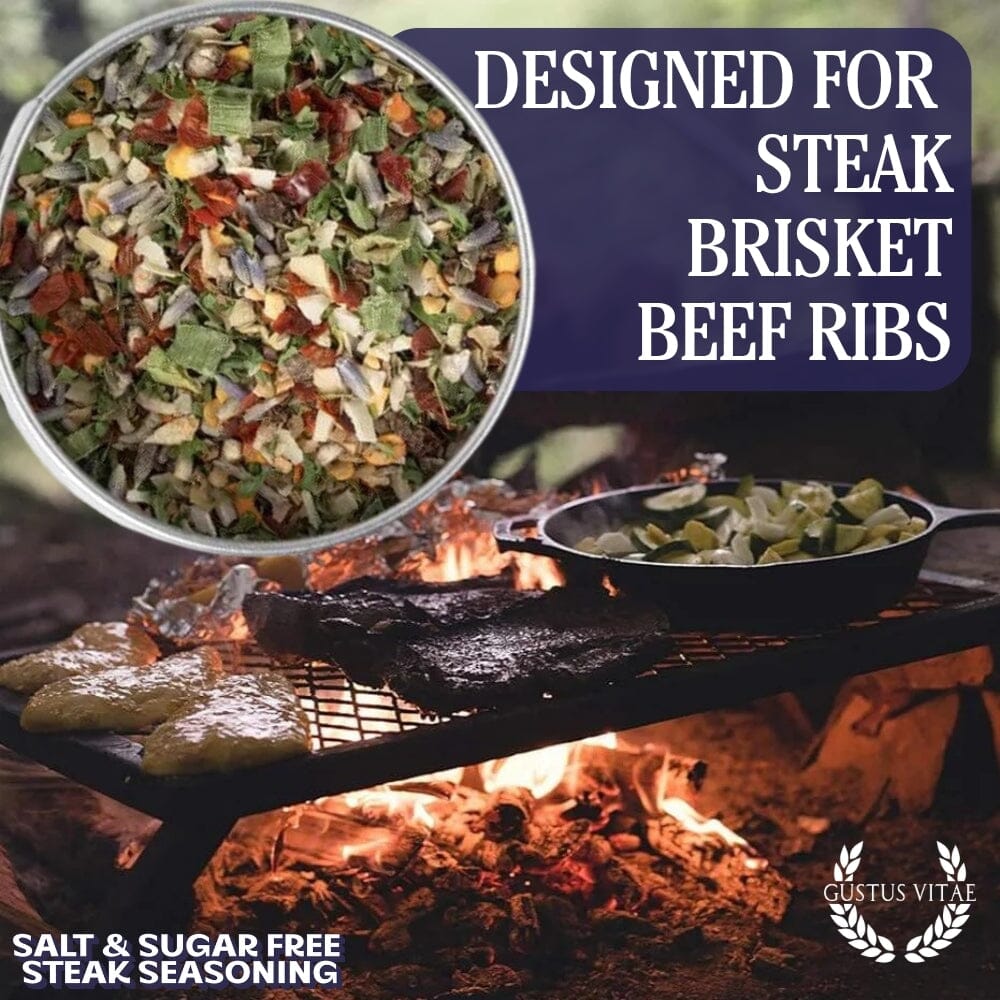 Salt & Sugar Free Steak Seasoning