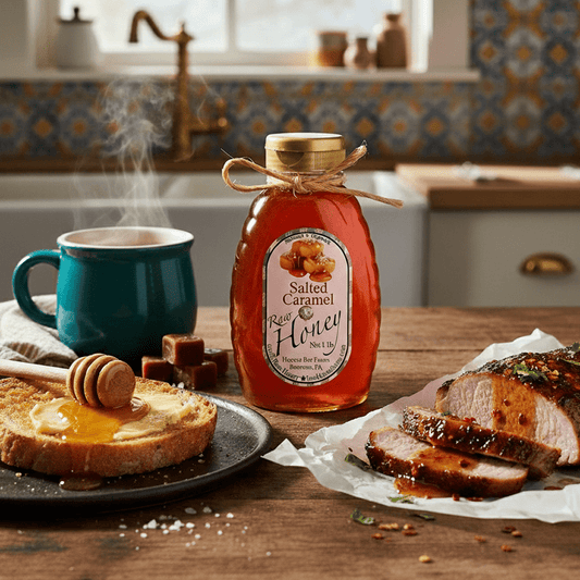 Salted Caramel Honey: The Sweet & Savory Drizzle