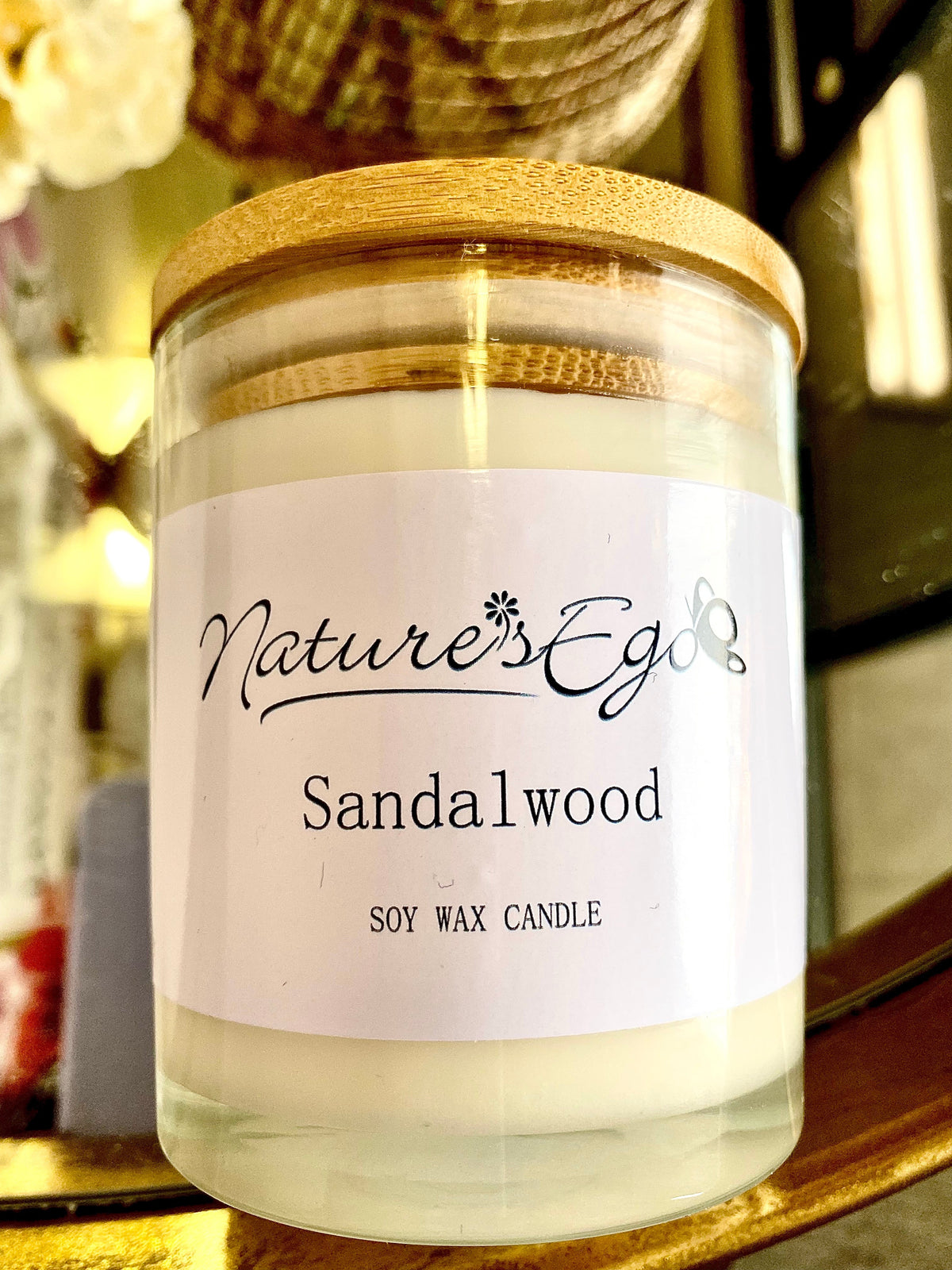 Bougie de massage 100 % cire de soja