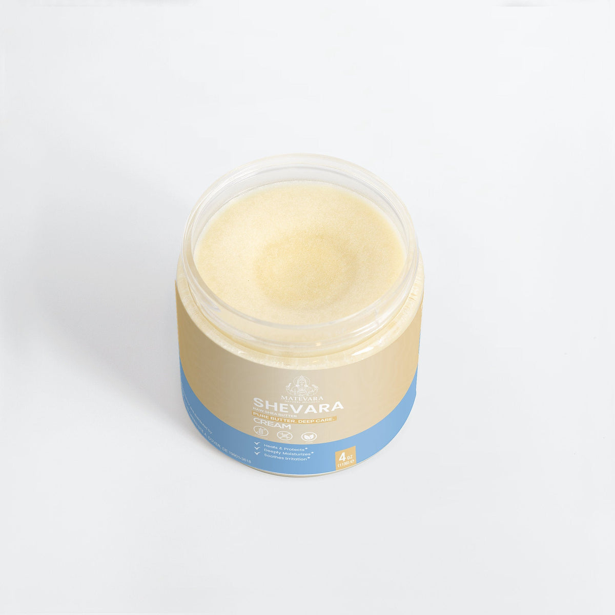 Shevara Organic Raw Shea Butter | Unrefined, 100% Natural |4 oz