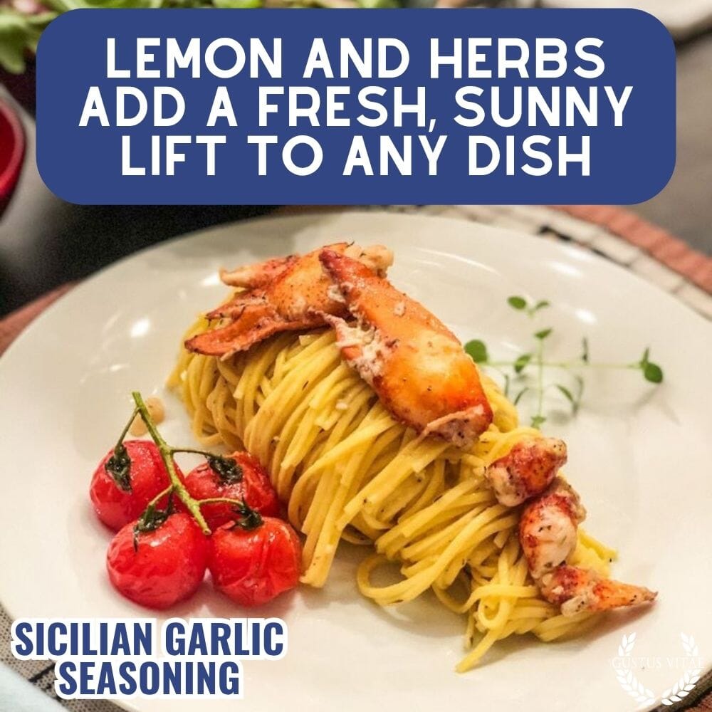 Condimento de ajo siciliano