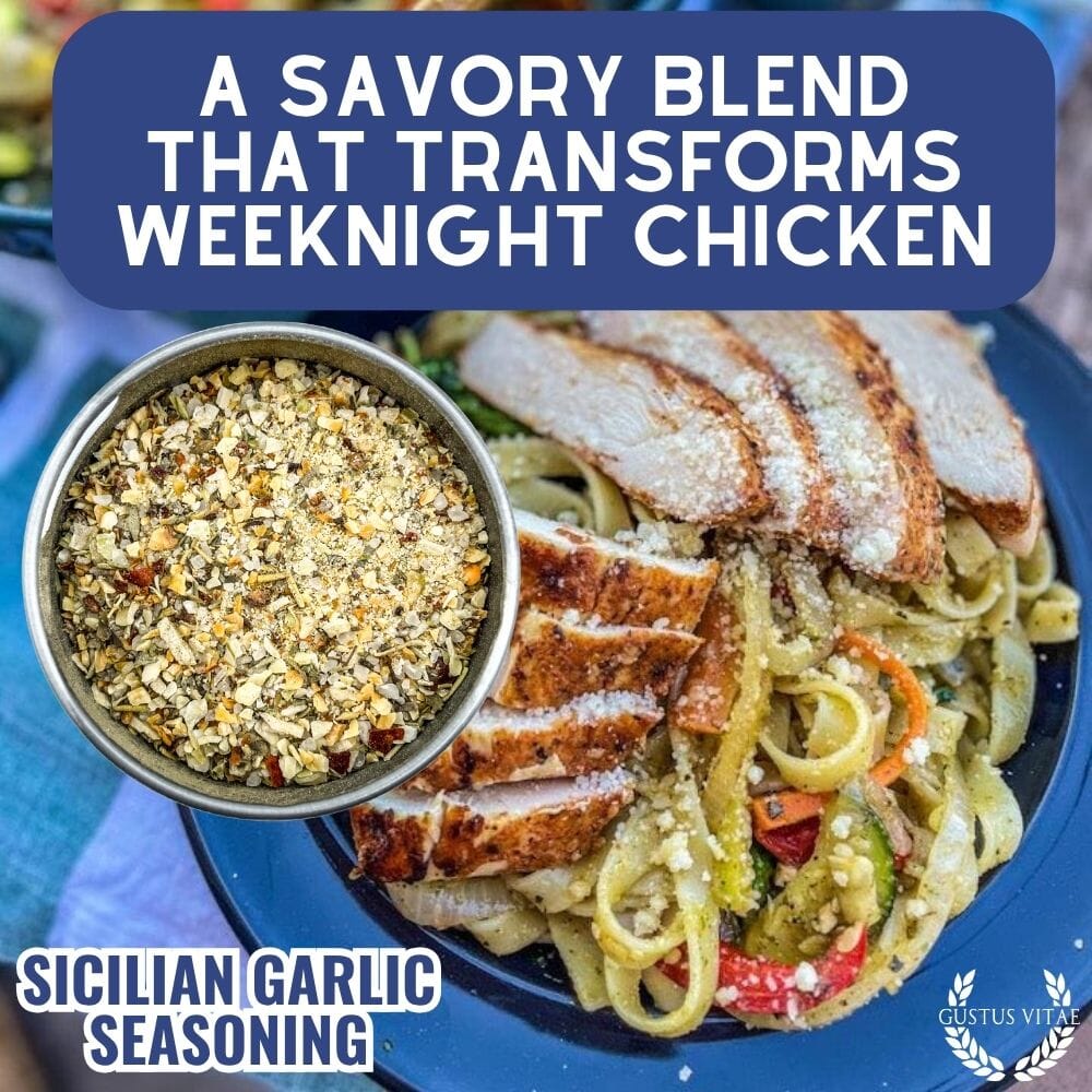Condimento de ajo siciliano