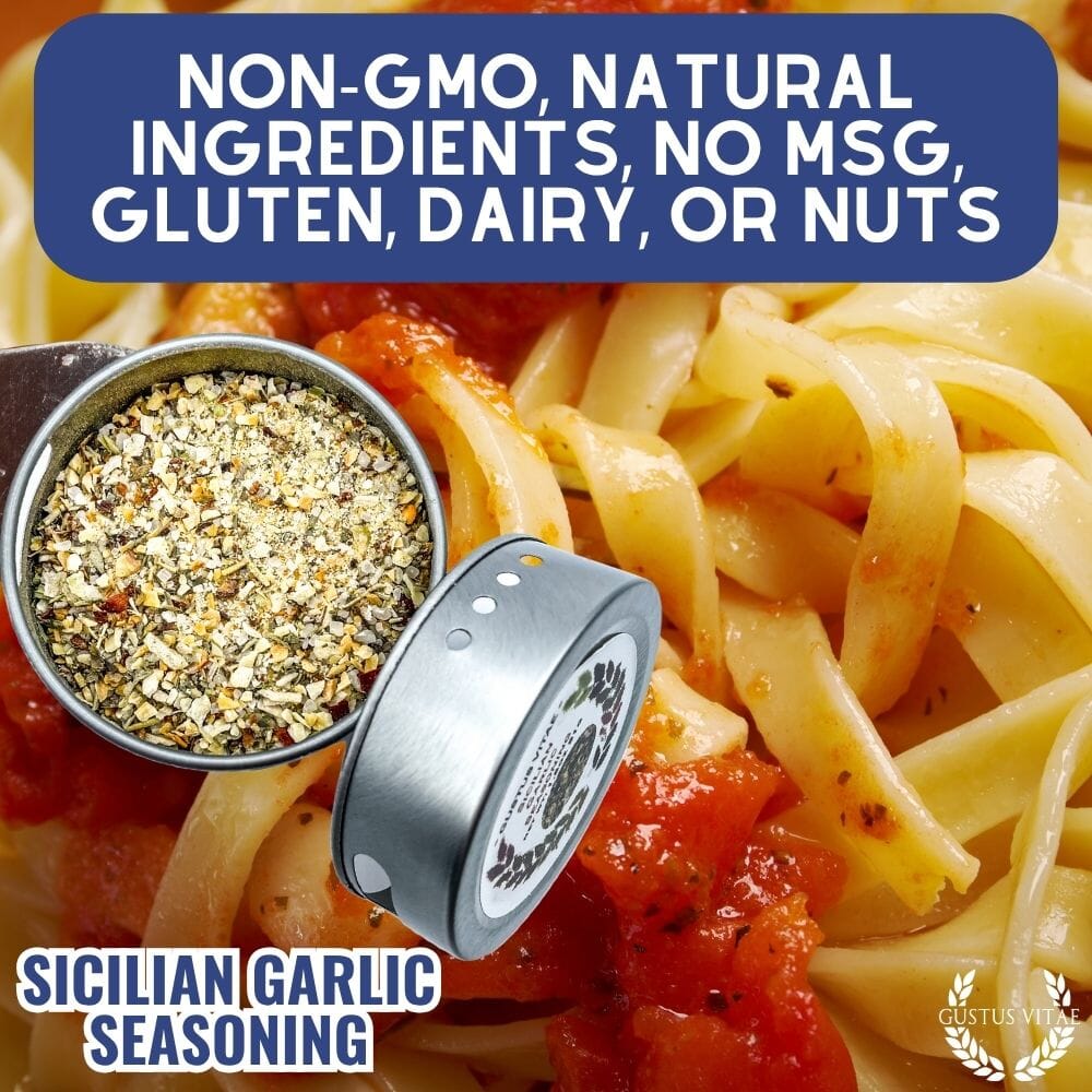 Condimento de ajo siciliano