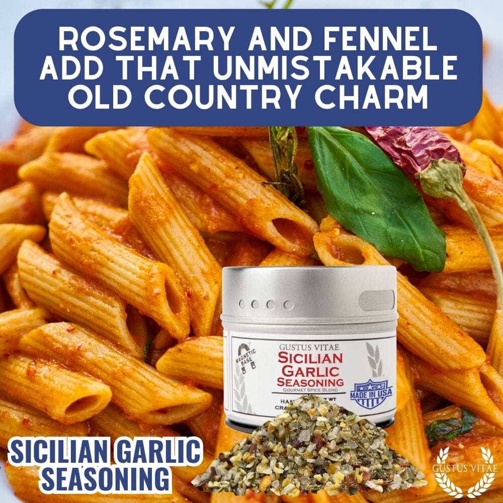 Condimento de ajo siciliano