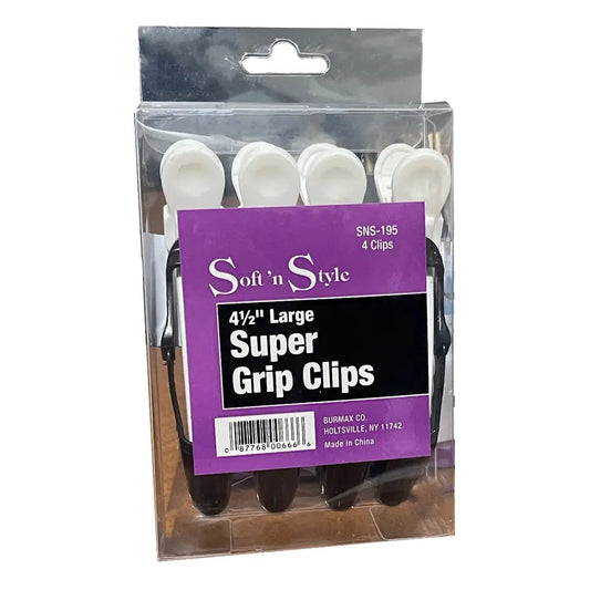 4-1/2 Hair Croc Clips-4 Pack