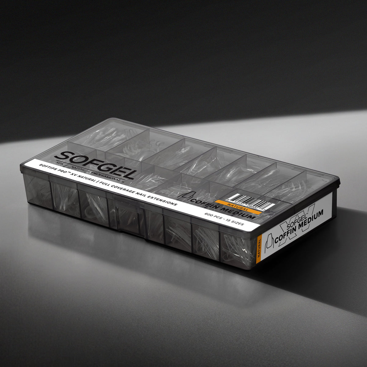 SOFTIPS PRO™ XV NATURAL - COFFIN MEDIUM | Daily Health & Beauty