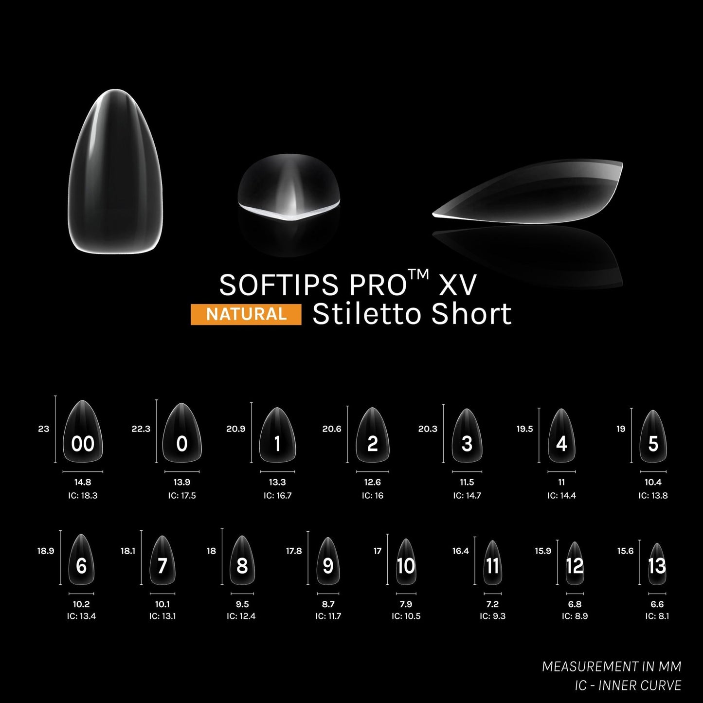 SOFTIPS PRO™ XV NATURAL - STILETTO SHORT | Daily Health & Beauty