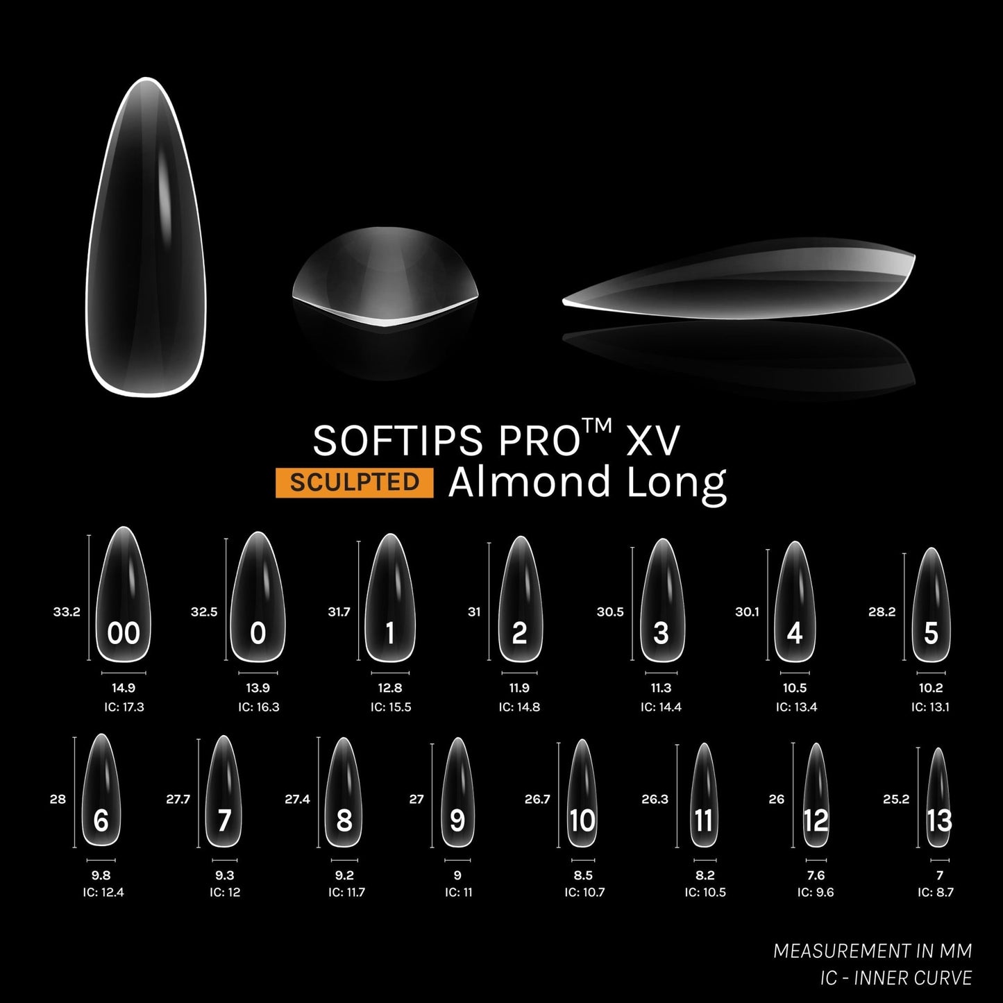 SOFTIPS PRO™ XV SCULPTED - ALMOND LONG | Daily Health & Beauty